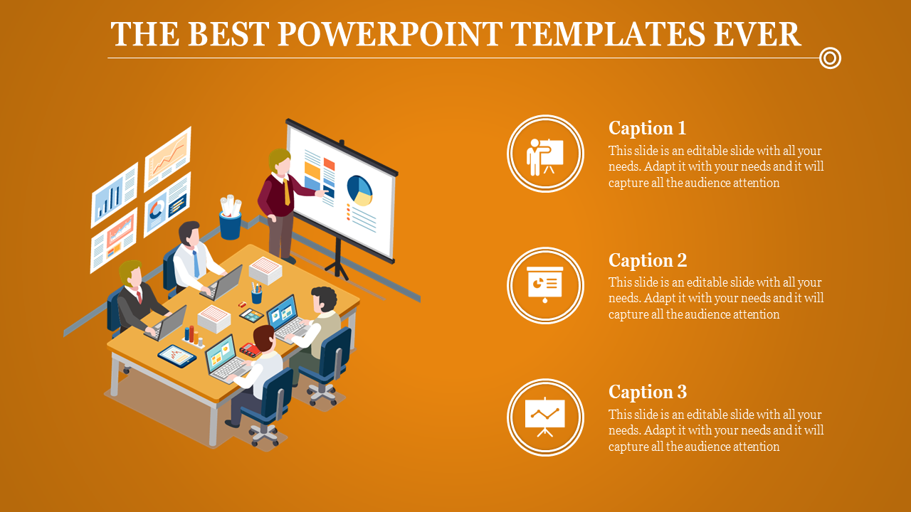 Awesome PowerPoint Presentation Template-Three Node